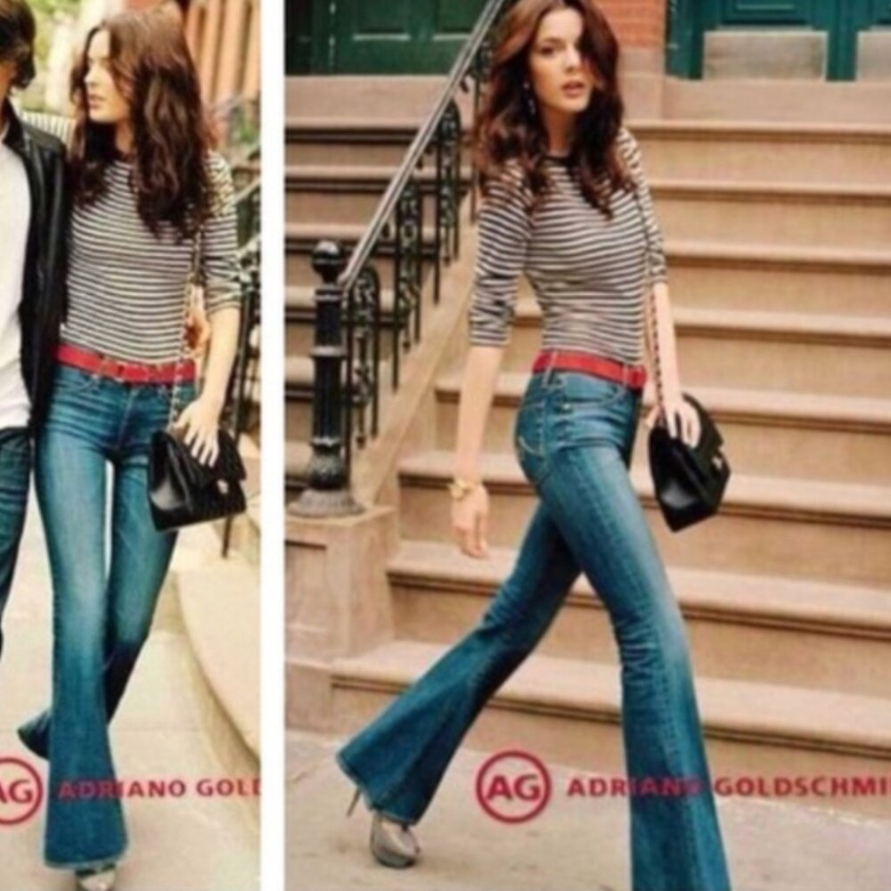 AG Adriano Goldschmied, Size 25R, The Farrah 70s Bell Bottom Jeans
